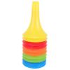 NOLITOY 10pcs Sports Marker Cone for Training Brightly Colored Cones for Soccer Basketball and Roller Skating Practice for Obstacle and Events view 1