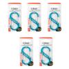 Nite Ize S-Biner Aluminum Dual Carabiner - Size 3 - Blue - 5 Count (5 Pack) view 1