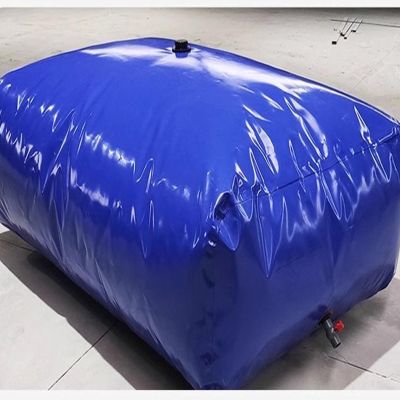 EMYJAY Water Bag, Outdoor Water Storage Tank Large-Capacity Portable and FoldableWater Storage Can be Connected to a Water Hose, Very Easy to use (Color : Black, Size : 32X17X14IN(110L))