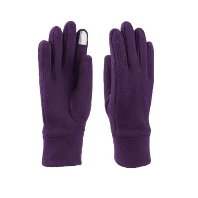 Cozy 1 Pairs of Fall and Winter Women's Single-Layer Warm Windproof Riding Shaker Fleece Elastic Outdoor Wear Gloves Gift