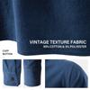 Akkad Kuti Mens Renaissance Shirt Long Sleeve Medieval Retro Lace Up Shirt Men Viking Linen Pirate Costume (Dark Blue, 3XL) view 4