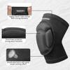 YEEKORO Knee Pads with Thickened SBR Pad Sports Knee Support Sleeve Anti-Slip Wrestling Knee Braces for Adult Teenagers Knee Protector for Pain Relief, Workout,Snowboarding,Volleyball,Soccer1 Pair view 3