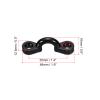 PATIKIL Kayak Pad Eye, 50 Pack Nylon Deck Loops Bimini Boat Top Eye Straps for Kayaks Canoes Boats Tie Down view 2