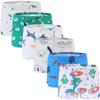 benetia Breathbale Boys Boxer Briefs Size 10 Soft Cotton Cute Cartoon Age 8-10 years White/Blue/Gray/Colors Back to School