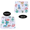 benetia Breathbale Boys Boxer Briefs Size 10 Soft Cotton Cute Cartoon Age 8-10 years White/Blue/Gray/Colors Back to School view 3