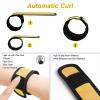 esonstyle 6 PCS Yellow LED Light Up Band Slap Bracelets, Night Safety Wrist Band for Cycling Walking Running Concert Camping Outdoor Sports view 4