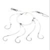 BLUEWING Fishing Deep Drop Rig with Glow Tubes 1pc Snapper, Tilefish Rig with 3/0 Stainless Steel Hooks and 250lbs Mono Line, 1pc view 1
