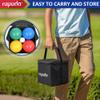 ropoda 90mm Bocce Ball Set, PE Bocce Ball for Beginners, Outdoor Game view 4