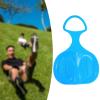 Snow Sled, Downhill Sled Grass Sand Sliding Sled, with Handle, Sleigh Toboggan Large Sledge Snow Luge for Kids Adults, Blue view 4