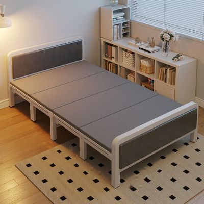 YVYKFZD 2 Person Folding Camping Cot, Portable Camping Bed for Adults, Comfortable Sleeping Cots, Supports 330 lbs, for Tent Office Outdoor Travel (Color : White 2, Size : 190x90x77cm)