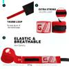 LEKRO Elastic Cotton Boxing Hand Wraps for Muay Thai MMA Training for Men & Women (Red, 180") view 4