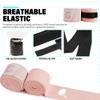 LEKRO Elastic Cotton Boxing Hand Wraps for Muay Thai MMA Training for Men & Women (Pink, 180") view 2