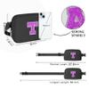 COSHAYSOO Black Fanny Pack for Girls Purse Crossbody Belt Bag with Initials, Personalized 6 7 8 9 10 11 12 Year Old Teen Girl Birthday Gift Ideas Christmas Gifts Preteen Tween Trendy Stuff Letter T view 3