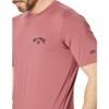 Billabong Men's Standard Arch Wave Loose Fit Short Sleeve Rashguard, Rose Dust view 3