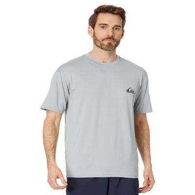 Quiksilver Mens Everyday Surf Tee Short Sleeve, Quarry, Small