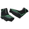 FOMIYES 1pair Shoe Covers Thermal Warm Overshoes for Cycling Windproof Bike Shoe Covers Pu Fit for Men Women Outdoor Sports Black view 1
