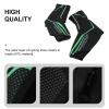 FOMIYES 1pair Shoe Covers Thermal Warm Overshoes for Cycling Windproof Bike Shoe Covers Pu Fit for Men Women Outdoor Sports Black view 2