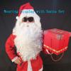 ASKUANG White Thick Long Beard Christmas Party Dress up as Santa Claus White Fancy Dress Costume Long Moustache Santa Beard Costume on Christmas Party view 2