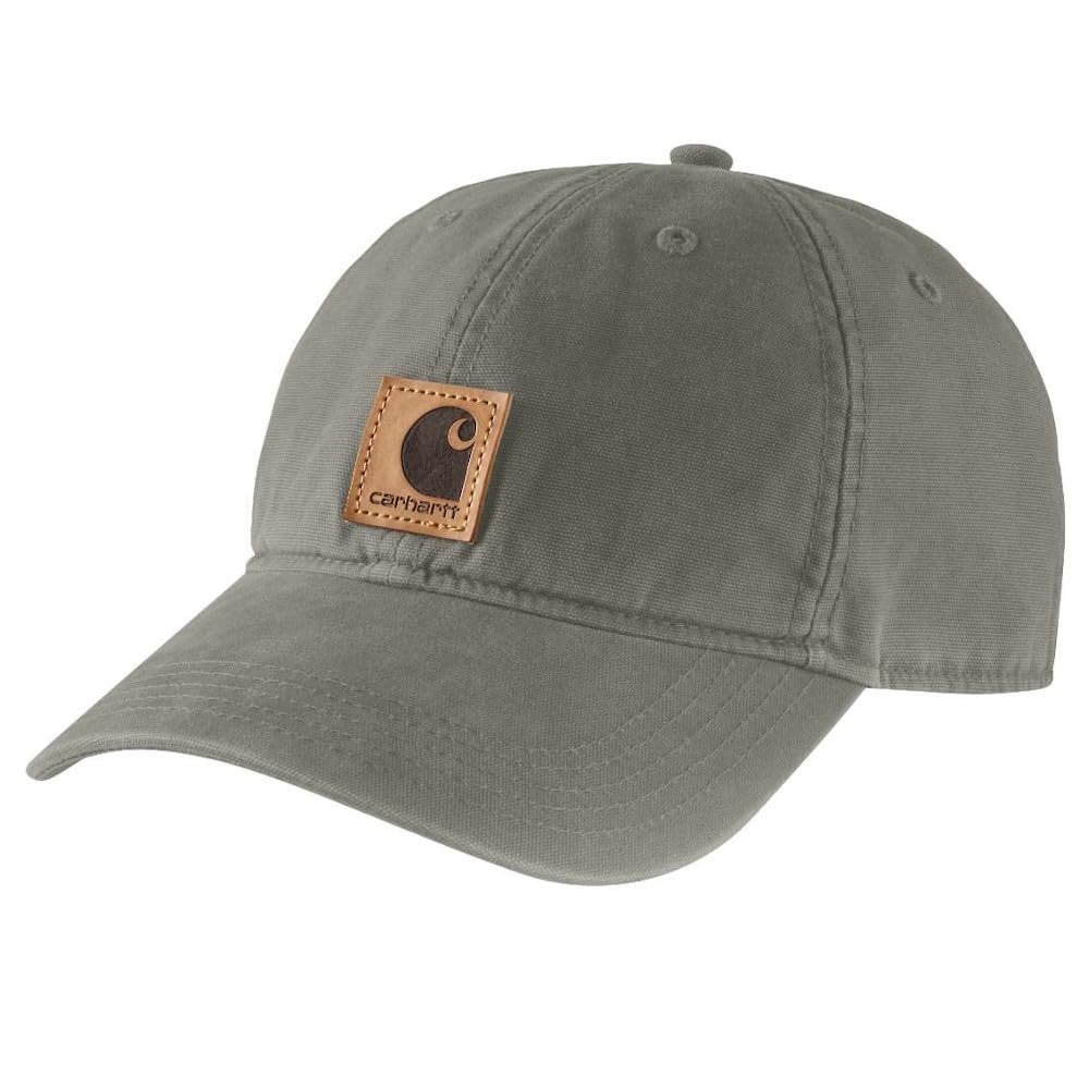 Carhartt Men's Canvas Cap, Dusty Olive, One Size