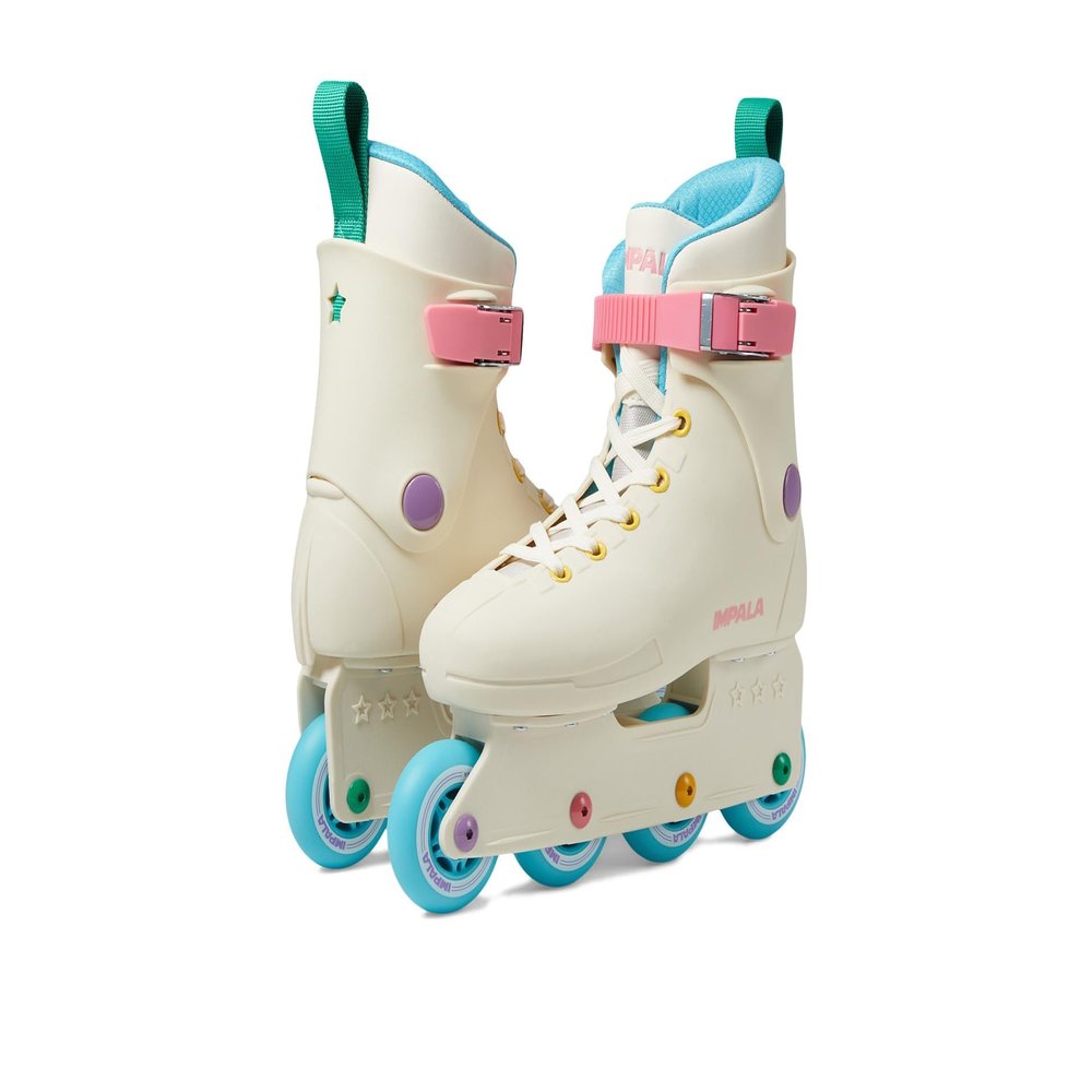 Impala Rollerskates Impala Lightspeed Inline Skate Vanilla Sprinkle 7 M