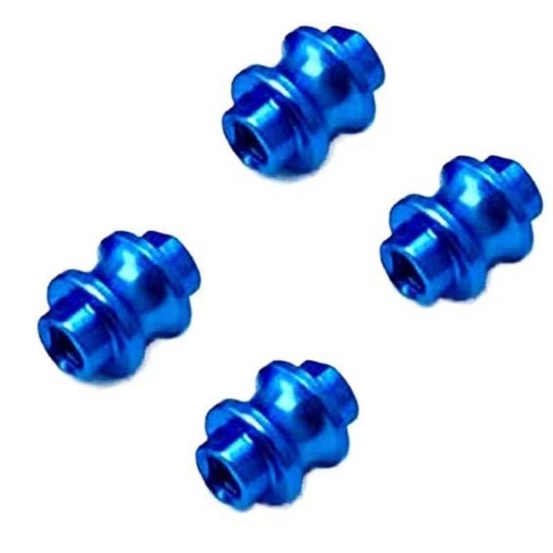 4PCS Full Sized Custom Standoff Spacer Fits for Benchmade Osborne Series 940, Anodized Aluminum Support Shaft (Size : Blue)