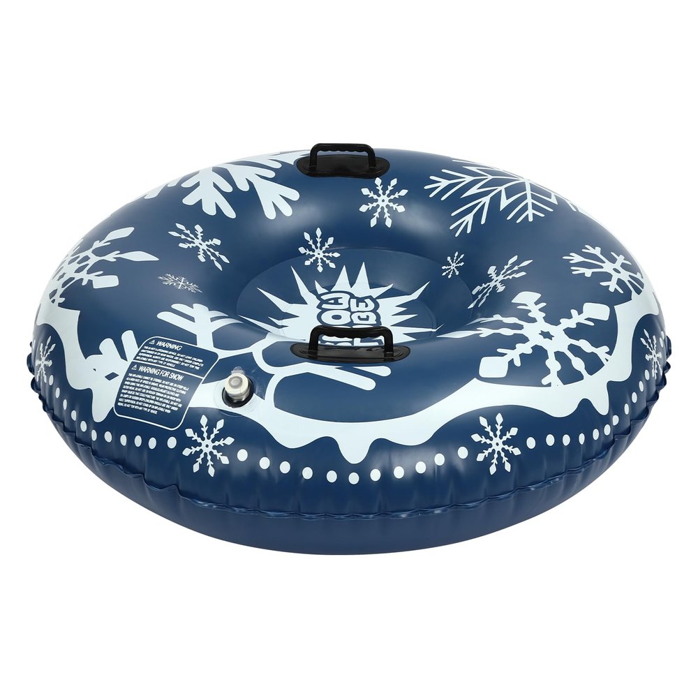 3PCS Snow Sleds Snow Tubes for Sledding,Snow Sleds for Kids and Adult,PVC Ski Circle,Inflatable Sled,Diameter 40inch(Minimum Temperature Resistance: -25/-13F)