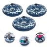 3PCS Snow Sleds Snow Tubes for Sledding,Snow Sleds for Kids and Adult,PVC Ski Circle,Inflatable Sled,Diameter 40inch(Minimum Temperature Resistance: -25/-13F) view 4