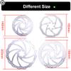 BUCKLOS 203mm MTB Disc Brake Rotor with 6 Bolts and BL-04S 2 Pair Disc Brake Pads for Ceramic Shimano H03A H03C D02S D03S M640 M820 M6120 M7120 view 3