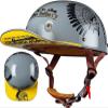Baseball Cap Motorcycle Half Helmet, DOT Approve Adult Men Women Half Shell Helmet Retro Motorcycle Open Face Helmet, for Scooter Moped Cruiser Chopper 1,M view 1