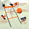 GHB Pro Agility Ladder 2 Pack Agility Training Ladder Speed 12 Rung 20ft with Carrying Bag (Orange) view 3