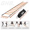 GHB Pro Agility Ladder 2 Pack Agility Training Ladder Speed 12 Rung 20ft with Carrying Bag (Orange) view 4