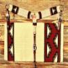 Cheval's International Wool Mohair Breast Collars & Saddle pad for Horse Riding Equipment & Horse Collar & Pad Pack of 2 (Pony-Beige) view 2