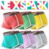 NexSpark Men's Underwear Briefs Comfort Lightweight Modal Trunks No Fly Boxer Briefs Short Leg 3D U-Pouch Yellow XLarge view 4