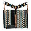 Cheval's International Wool Saddle Pad & Mohair Breast Collars for Horse Riding Pack of 2 (Cob-Black)