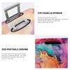 Xzeit Travel Luggage Cover Suitcase Protector Colorful Watercolor Painting Elastic Washable Stretch Suitcase Protector Anti-Scratch Travel Suitcase Cover Fit 18-32 Inch Luggage view 4