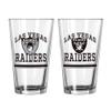 Las Vegas Raiders 16oz. Pint Glass Two Pack view 1