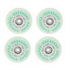 ulafbwur Polyurethane 4Pcs 76/80mm Skating LED Luminous Flashing Inline Roller Skates Shoes Wheels view 1