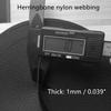 1 Inch 1.5 Inch Nylon Webbing Strap Tape for Bags, Cargo/Luggage Strapping, Outdoor Climbing - 5 Yard/roll view 3