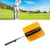 Golf Swing Training Aid Fan,Golf Power Resistance Trainer, Golf Power Resistance Trainer V Shaped Fan Blades Golf Swing Training Aid with Non Slip Grip for Golf Training(Orange) view 3