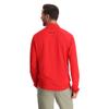 Spyder Men's Gridweb Half Zip Stretch Fleece Jacket Base Layer, Spyder Red, Large view 2