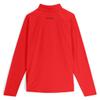 Spyder Men's Gridweb Half Zip Stretch Fleece Jacket Base Layer, Spyder Red, Large view 4