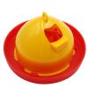 HUFFA 1 Pcs Chicken Feeder Water Fountain Poultry Bird Quail Water Bucket Chick Bird Drinker Fountain Brooder Chick Waterer Bowl view 2