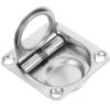 BESPORTBLE Stainless Steel Square Pull Handle for Kayaks and Boats Deck Grip for Easy Access to Recessed Hatches and Doors for Fishing and Sailing Applications view 1
