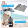 BESPORTBLE 1set Large Quick Drying Microfiber Beach Towel Absorbent Compact and Lightweight Towel for Adults for Pool Gym and Outdoor Activities Stylish Design view 4