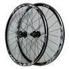 ZECHAO Quick Release Bike Road Wheels 700c,Disc Brake C/V Brake Double Wall Aluminum Alloy Rims Front 2 Rear 4 Bearings 7-11 Speed Wheelset (Color : Black, Size : 700c) view 1