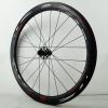 ZECHAO Carbon Fiber Bike Road Racing Wheel Set 700C,20/24H Spokes C/V Brake Quick Release Rim Front 2 Rear 4 Bearings 7-12 Speed Wheelset (Color : Open end, Size : 40mm) view 3