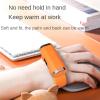 Bracelet Hand Warmer Rechargeable Portable Heater Intelligent Temperature Control Digital Display Electric Hand Warmer (Purple) view 4