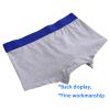 Pouchsexy Mens underwear Bullet separate breathable sexy men's underwear elephant trunk boxers Cotton elephant Nose Pack (US, Alpha, 3X-Large, Regular, Regular, Blue) view 2