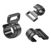 10Pcs Inner Tent Hooks C Clips Plastic Camping Hooks Durable Rod Clamp Plastic Tarp Clips Lock Awning Clamp for Camping Caravan Awning Tent Pole (16x20x12mm) view 2