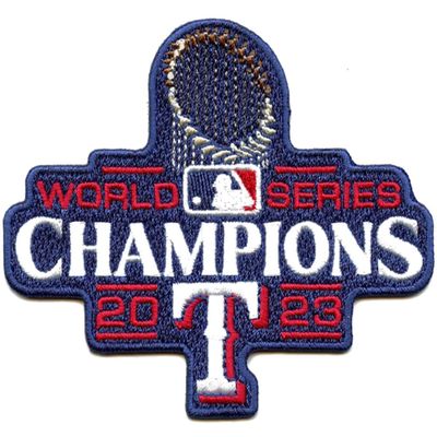 2023 MLB World Series Champions Texas Rangers Jersey Patch